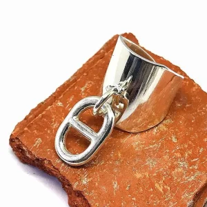 Musardise Bague Large Maille< Bagues