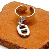 Musardise Bague Martelee Pendentif Maille< Bagues