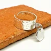 Musardise Bague Martelee Pendentif Medaille< Bagues