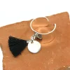 Musardise Bague Pompon Noir< Bagues