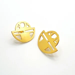 Musardise Boucles Vizir Dorees< Boucles D'Oreilles