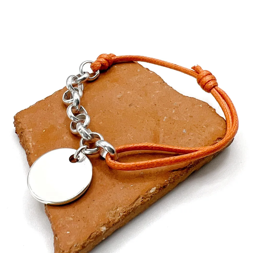 bracelet_demi_chaine_meda_1.webp Musardise Bracelet Demi Chaine Medaille< Bracelets