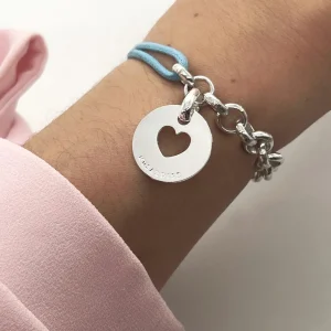 Musardise Bracelet Demi-Chaine Coeur< Bracelets