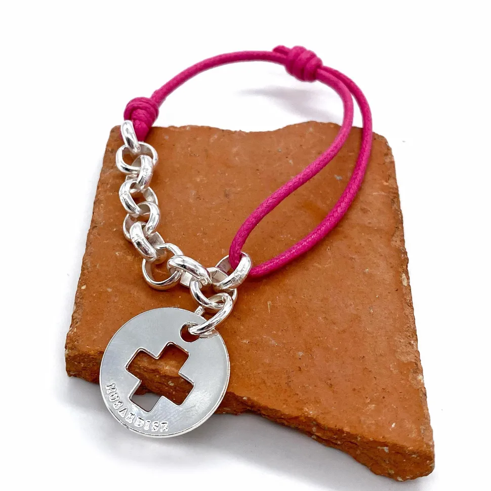bracelet_demichaine_cruz_1.webp Musardise Bracelet Demi-Chaine Cruz< Bracelets