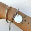 Musardise Bracelet Demi-Chaine Grande Medaille< Bracelets