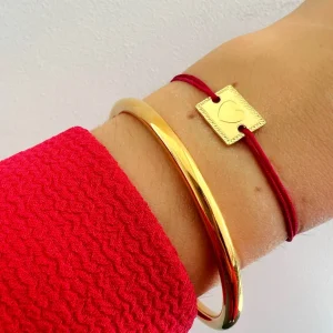 Musardise Bracelet Mini Coeur Dore< Bracelets