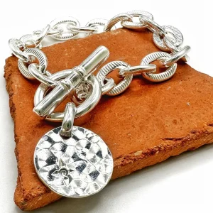 Musardise Bracelet Scarlett Medaille Martelee< Bracelets