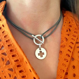 Musardise Collier Attache Cruz< Colliers