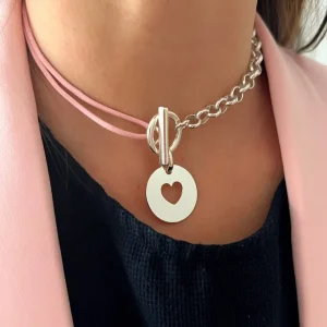 Musardise Collier Lia Grand Coeur< Colliers