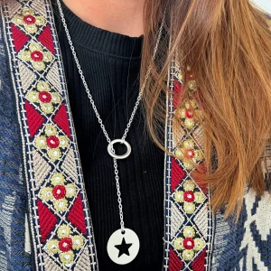 Musardise Collier Sautoir Etoile< Colliers