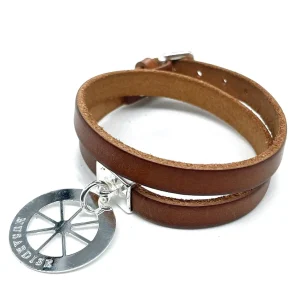 Musardise Cuir Roue< Bracelets