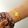 Musardise Jonc Scarabee Dore< Bracelets