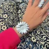 Musardise Manchette Alba Argentee< Bracelets