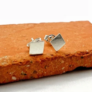 Musardise Puces D'Oreilles Carreaux< Boucles D'Oreilles